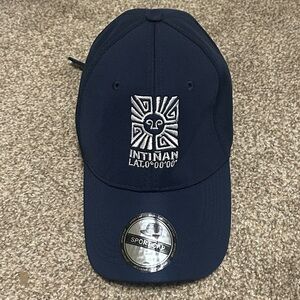 Equator 0-0 Navy Unisex Baseball Hat from Ecuador